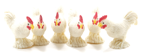 White Rooster, 6pc